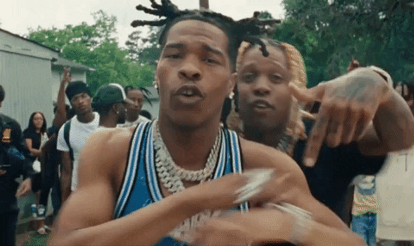 Lil Baby Lil Durk Rapping GIF
