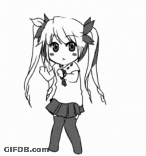 Lil Boom  Anime Girl Dancing GIF