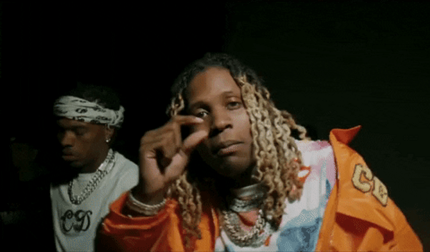 Lil Durk Tiny Sign GIF