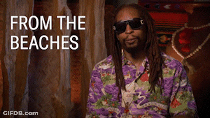 Lil Jon From Beaches To Bar Saying GIF