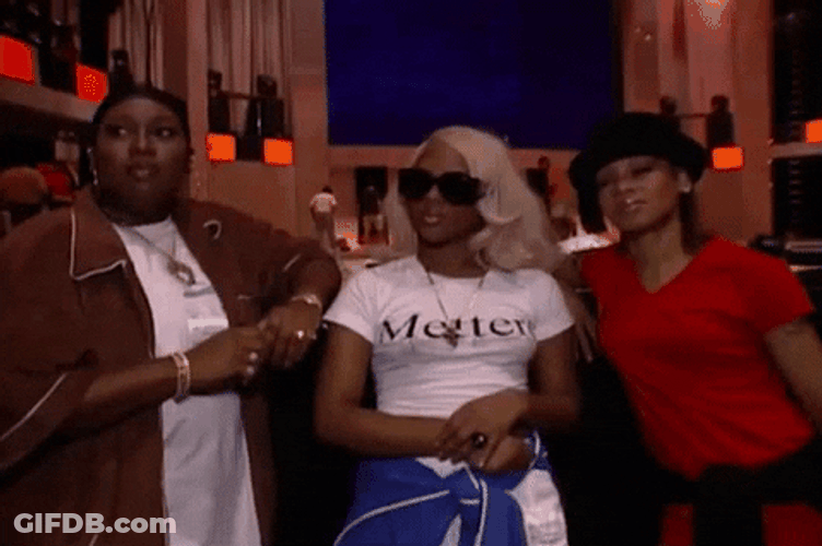 Lil Kim Not Impressed Look GIF