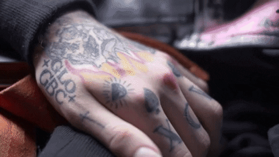 Lil Peep A Bit Nervous GIF