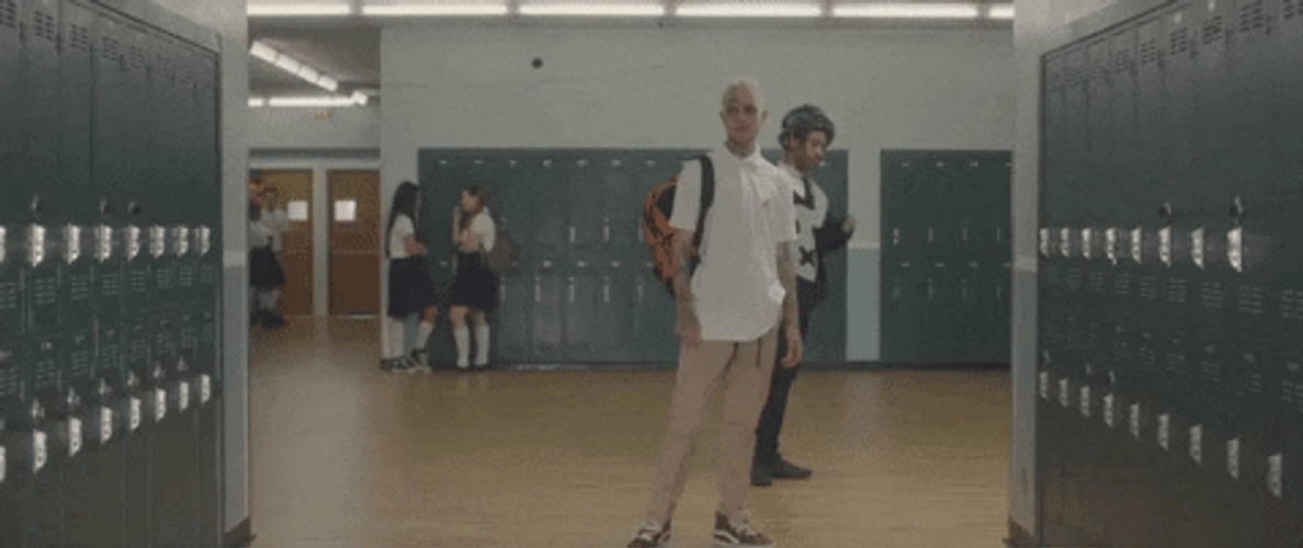 Lil Peep Getting Kissed GIF