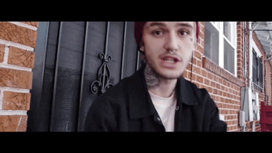 Lil Peep Singing GIF