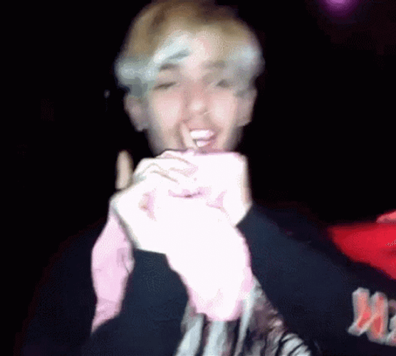 Lil Peep Talking To The Camera GIF