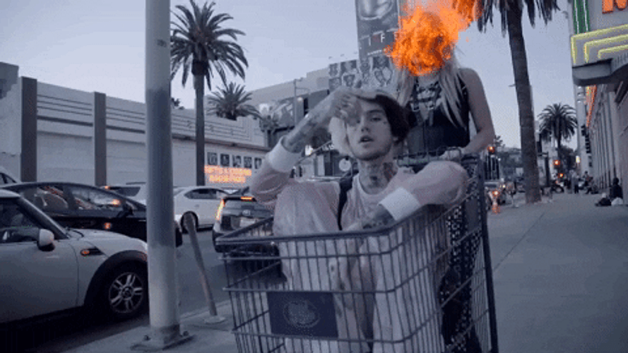 Lil Peep Weird GIF