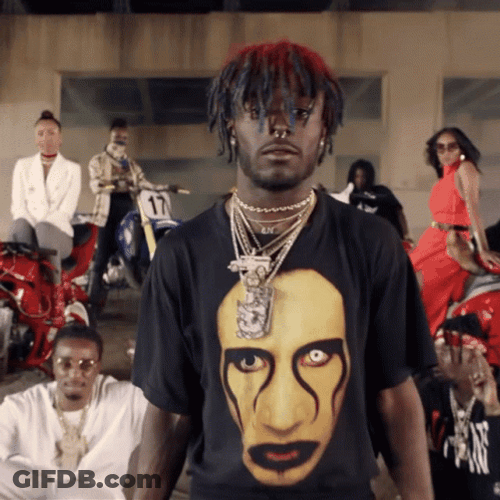 Lil Uzi Shrugging Shoulder GIF