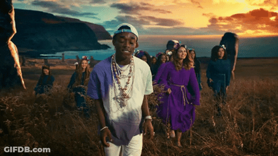Lil Uzi Vert Incredible Sunrise Background GIF