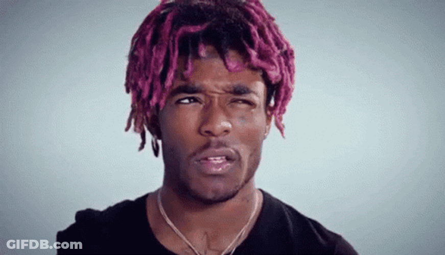 Lil Uzi Vert Thinking Eyes Rolled GIF