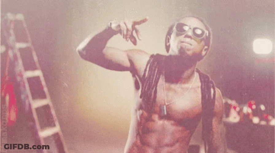 Lil Wayne Blood Sign GIF