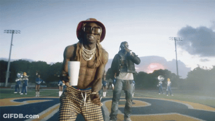 Lil Wayne Dancing On The Street GIF