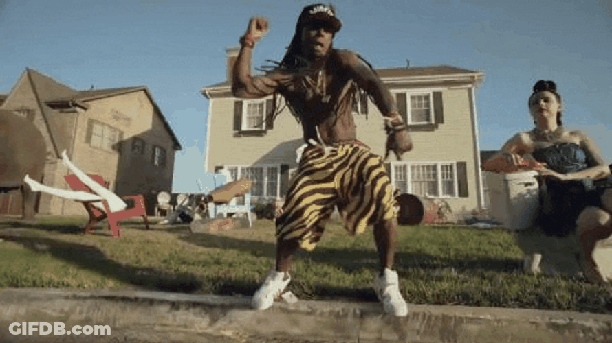 Lil Wayne Performing GIF
