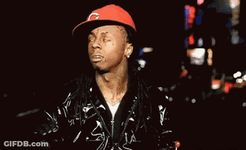 Lil Wayne Rolling Head Dance GIF