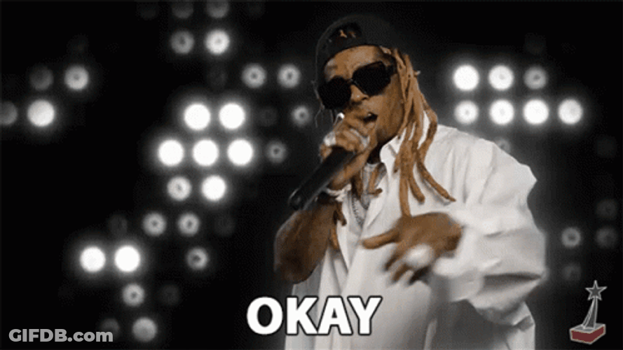 Lil Wayne Singing Ok GIF