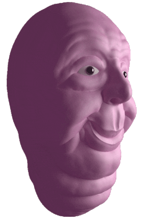 Lilac Jellygummies Head Eye Rolling GIF