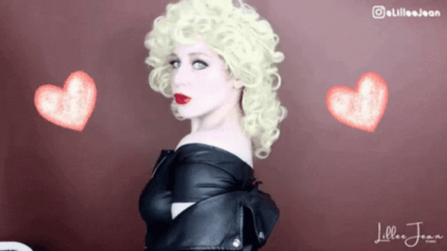 Lilee Jean Grease Winky Face GIF