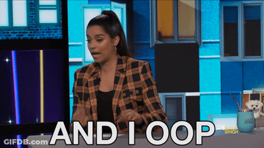 Lilly Singh And I Oop GIF