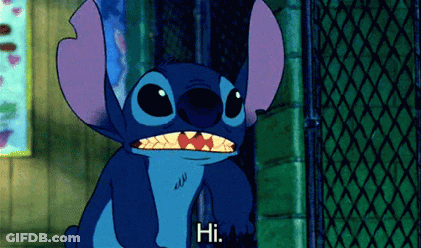 Lilo And Stitch Creepy Monster Hi GIF