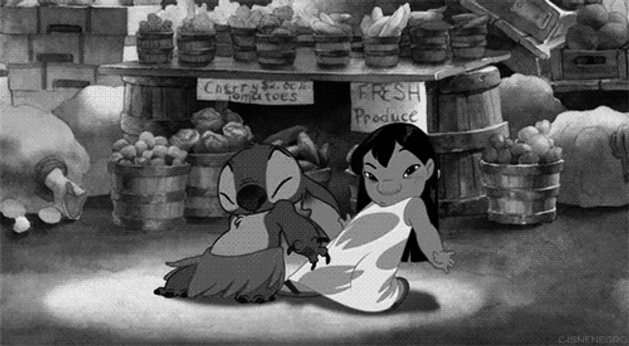 Lilo And Stitch Cute Dance Moves GIF