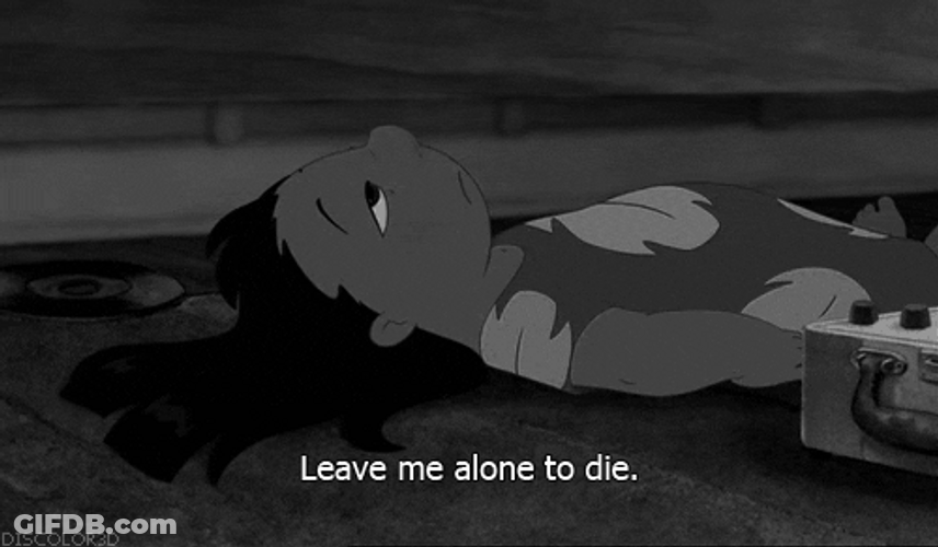 Lilo And Stitch Dead Sad GIF