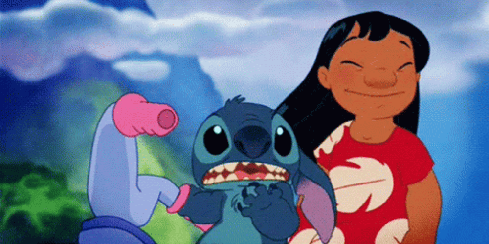 Lilo And Stitch Fainting GIF