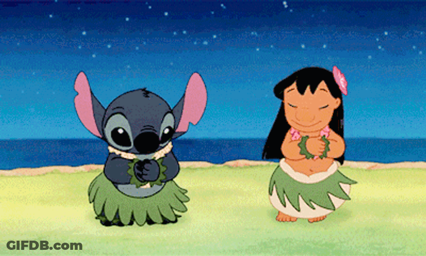 Lilo And Stitch Hula Dance GIF
