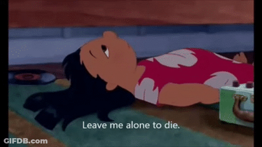 Lilo And Stitch Leave Me Alone GIF