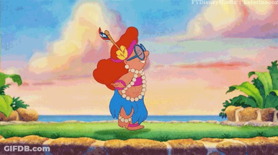 Lilo And Stitch Mertle Edmonds Dancing GIF