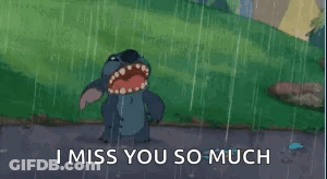 Lilo And Stitch Standing On Wooden Deck GIF