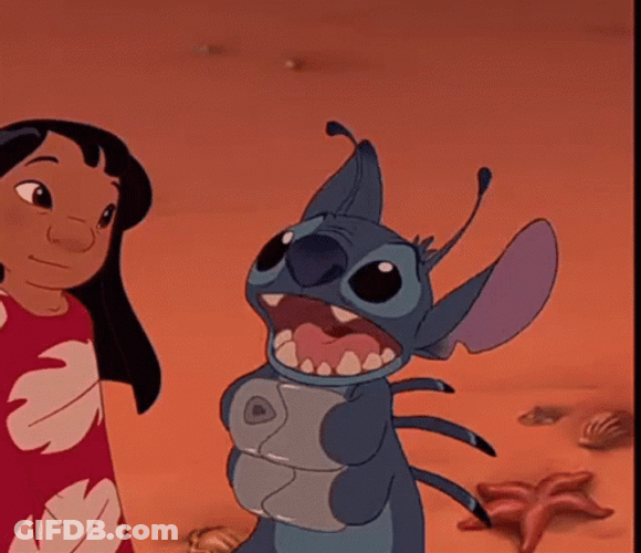 Lilo And Stitch Talking GIF