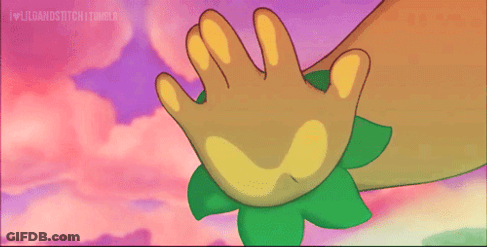 Lilo And Stitch Touching Hands GIF