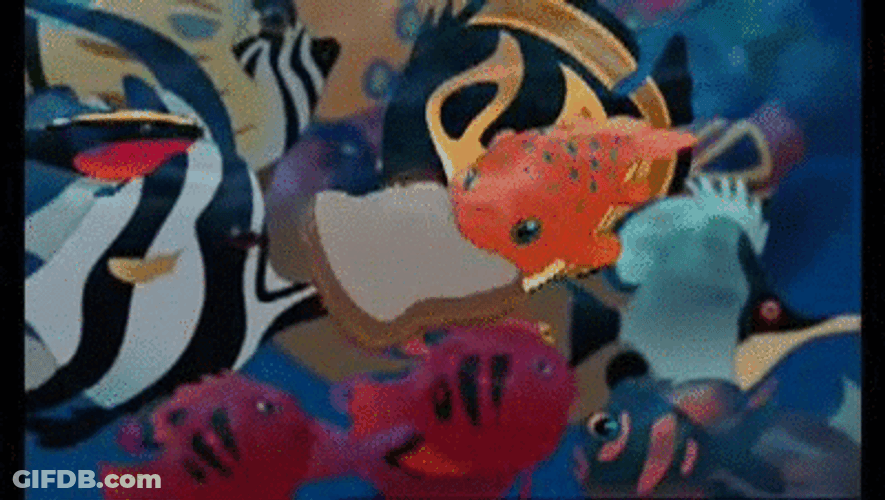 Lilo And Stitch Underwater Title GIF