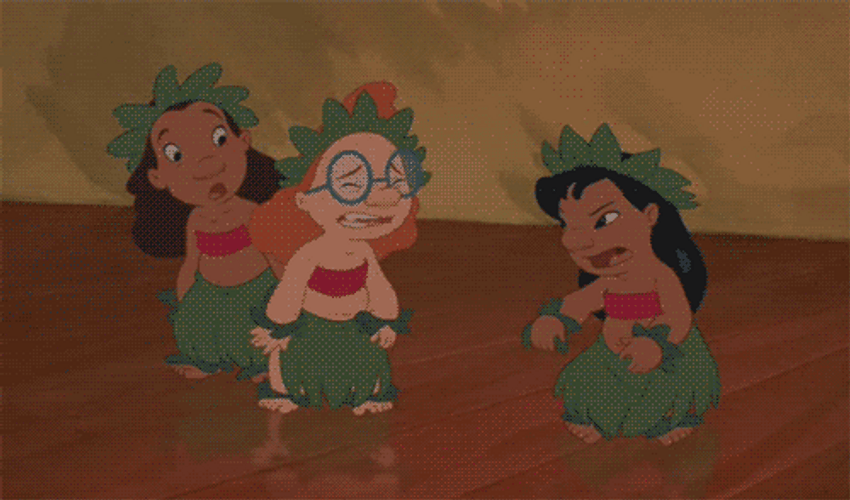 Lilo Fighting With Mertle GIF