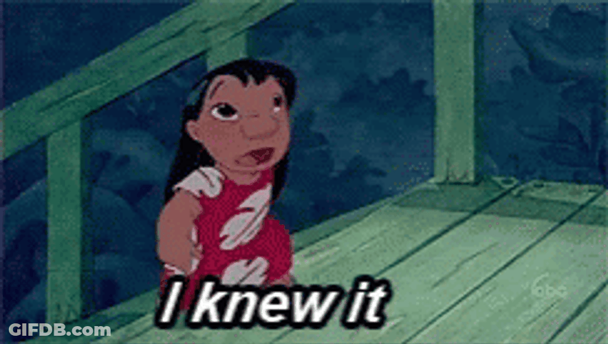 Lilo I Knew It GIF