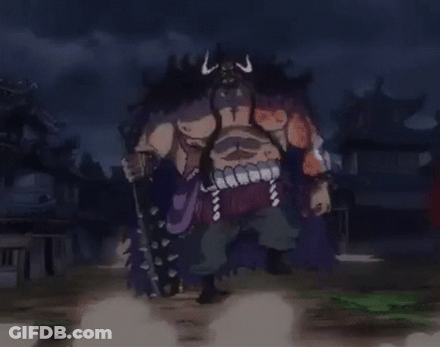 Limping Walk Kaido GIF