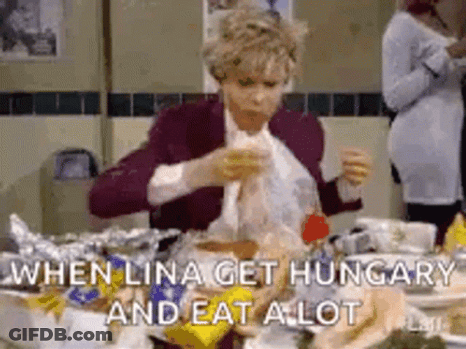 Lina Gets Hungary GIF