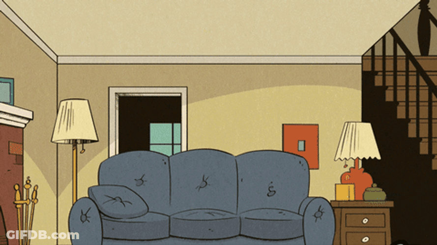 Lincoln Loud Animation Creepin GIF