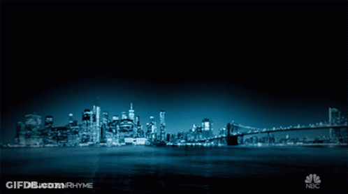 Lincoln Rhyme Bone Collector City Skyline Poster GIF