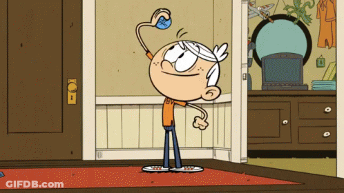 Lincoln Standing In Doorway GIF