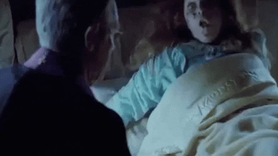 Linda Blair Exorcist Spit GIF