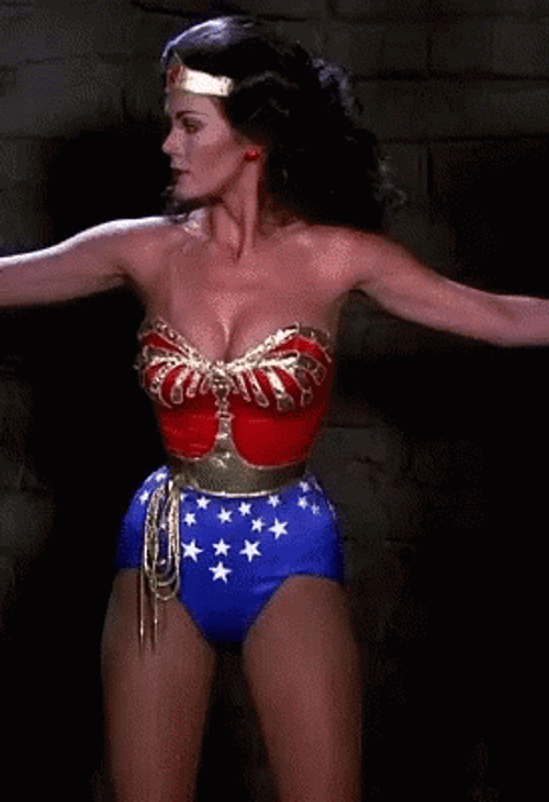 Linda Carter Wonder Woman Costume GIF