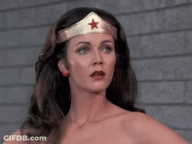 Linda Carter Wonder Woman Defeated GIF