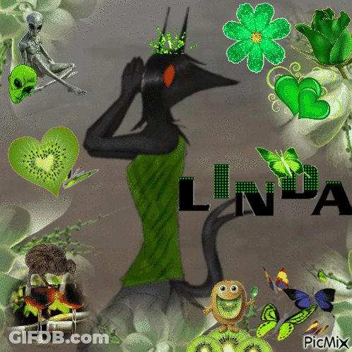 Linda Collage Of Images GIF