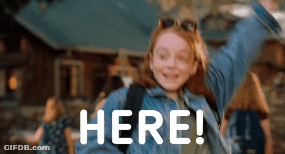 Lindsay Lohan Im Here GIF
