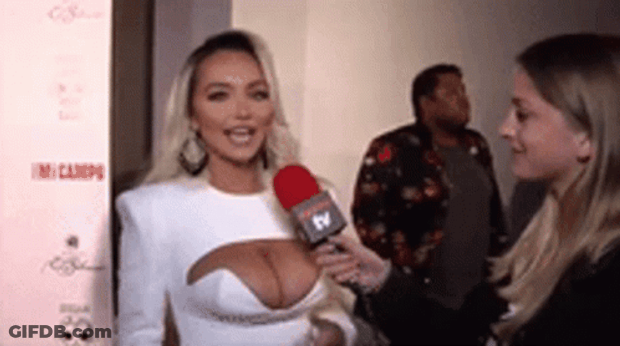 Lindsey Pelas Interview GIF