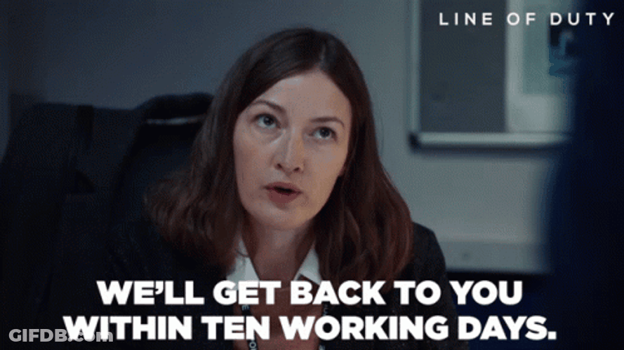 Line Of Duty Joanne Davidson  Customer Service GIF