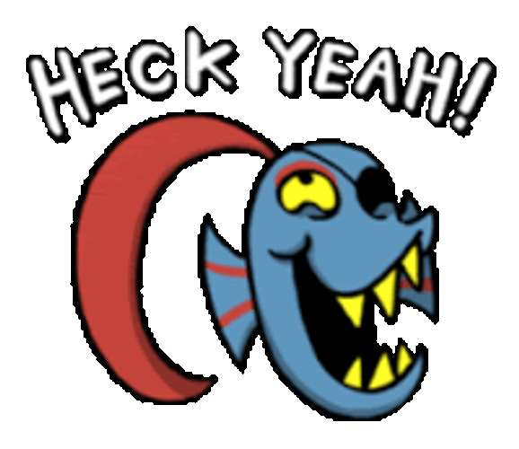 Line Sticker Heck Yeah Sticker GIF