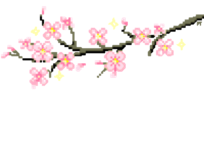 Linhas De Flores Sticker GIF