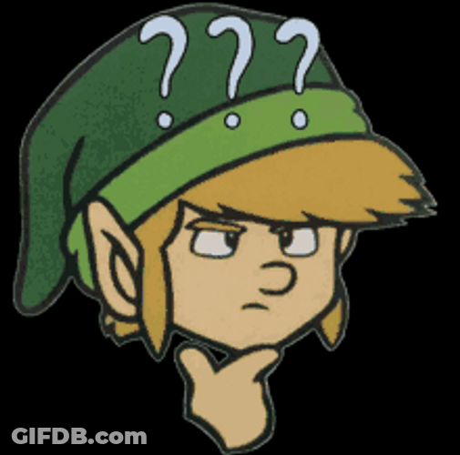 Link The Legend Of Zelda Asking Confused GIF
