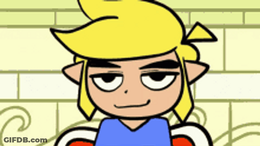 Link The Legend Of Zelda Character Smirk Dance GIF